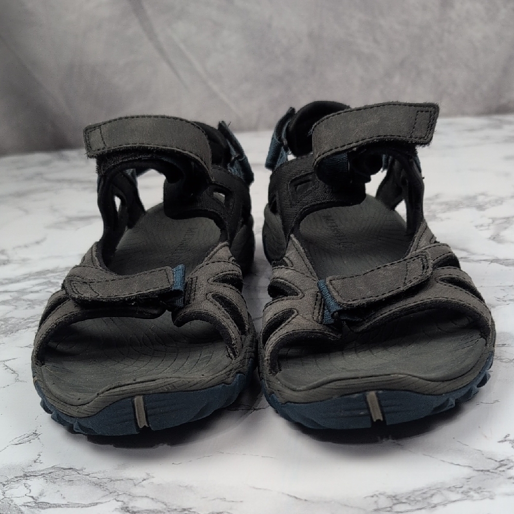 Merrell Unifly Mens Charcoal and Navy Sandals